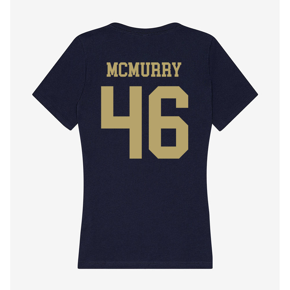 UC Davis - NCAA Football : Tristan McMurry - Women's V-Neck T-Shirt-1