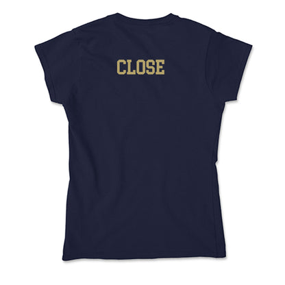 UC Davis - NCAA Equestrian : Sabine Close - Soft Style Women’s T-Shirt-1