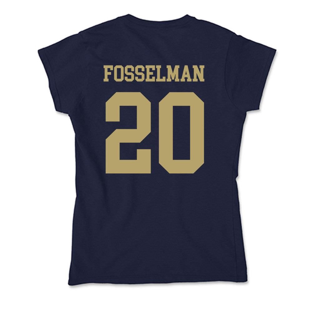 UC Davis - NCAA Men's Water Polo : Will Fosselman - Soft Style Women’s T-Shirt-1