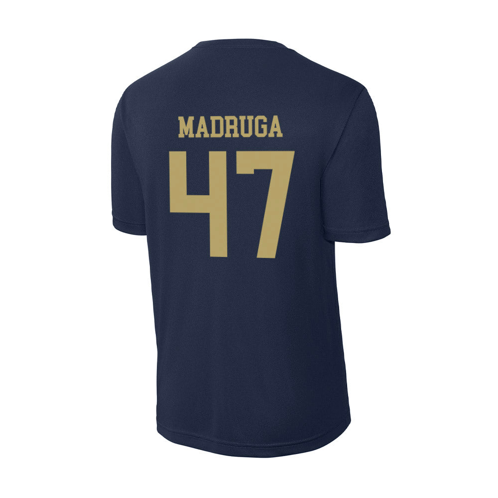 UC Davis - NCAA Football : Macray Madruga - Activewear T-Shirt-1
