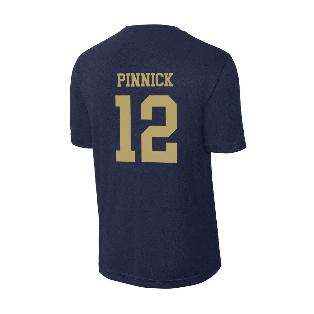 UC Davis - NCAA Football : Caden Pinnick - Activewear T-Shirt-1