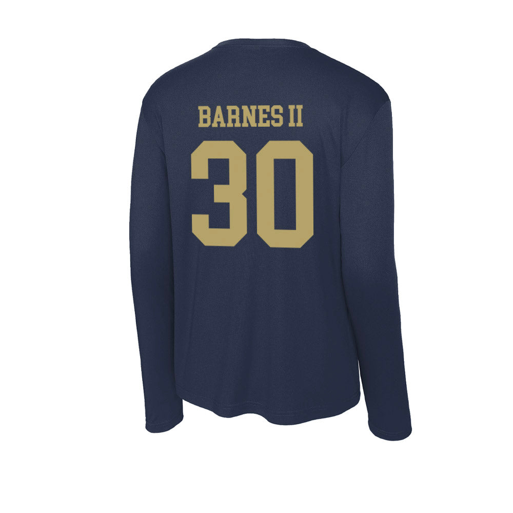 UC Davis - NCAA Baseball : Matthew Barnes II - Activewear Long Sleeve T-Shirt-1