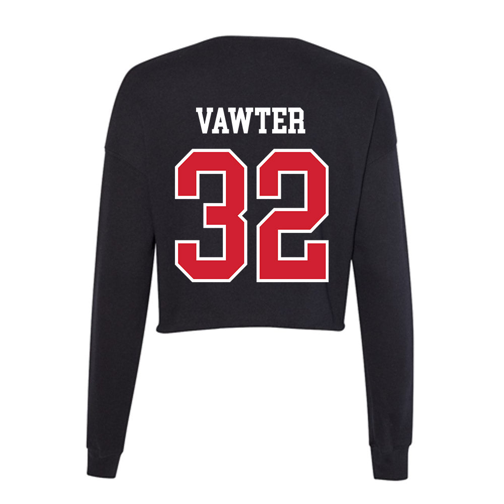 Western Kentucky - NCAA Baseball : Bryson Vawter - Women's Cropped Crew Fleece-1