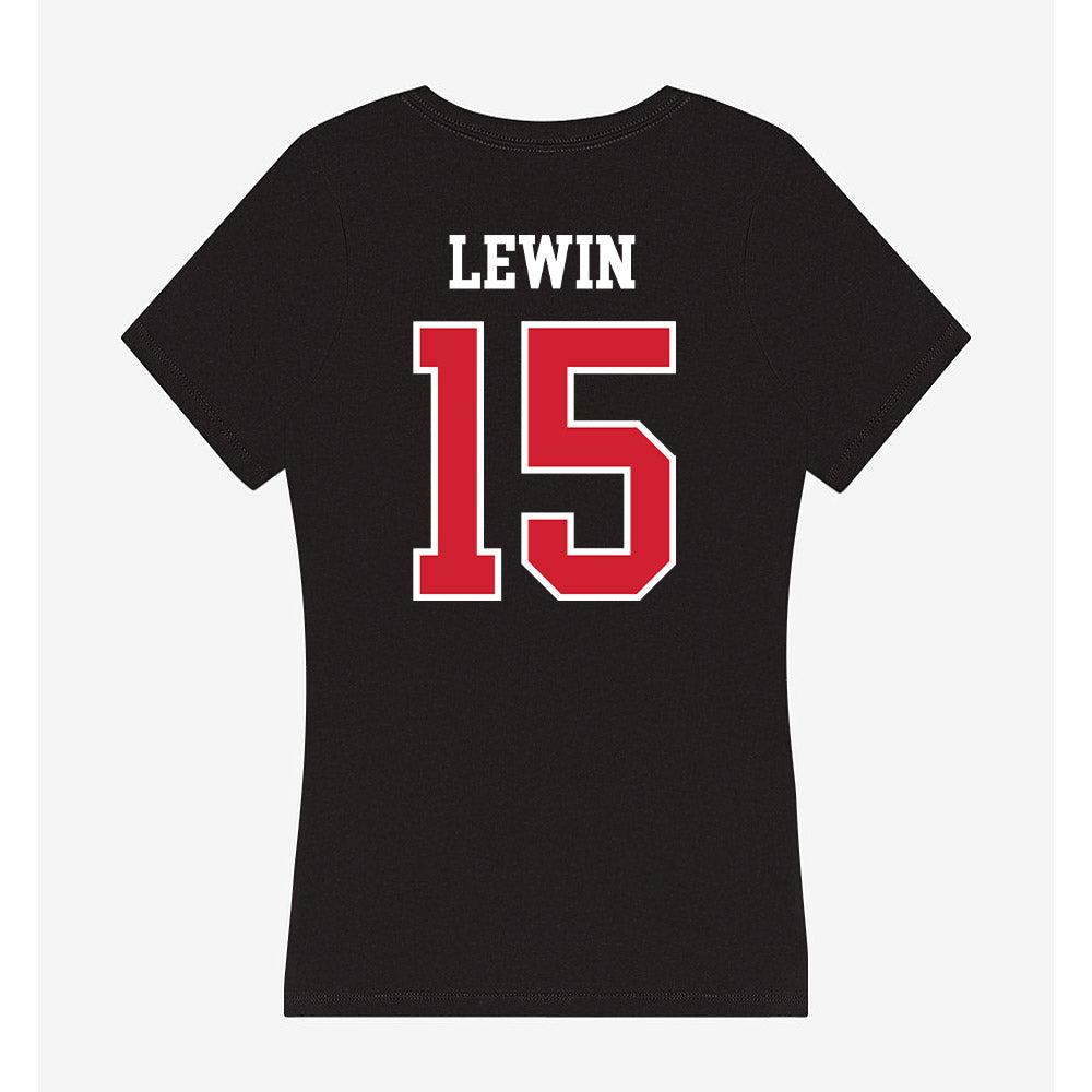 Western Kentucky - NCAA Women's Soccer : Danielle Lewin - Women's V-Neck T-Shirt-1