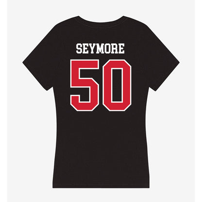 Western Kentucky - NCAA Football : Laurence Seymore - Women's V-Neck T-Shirt-1