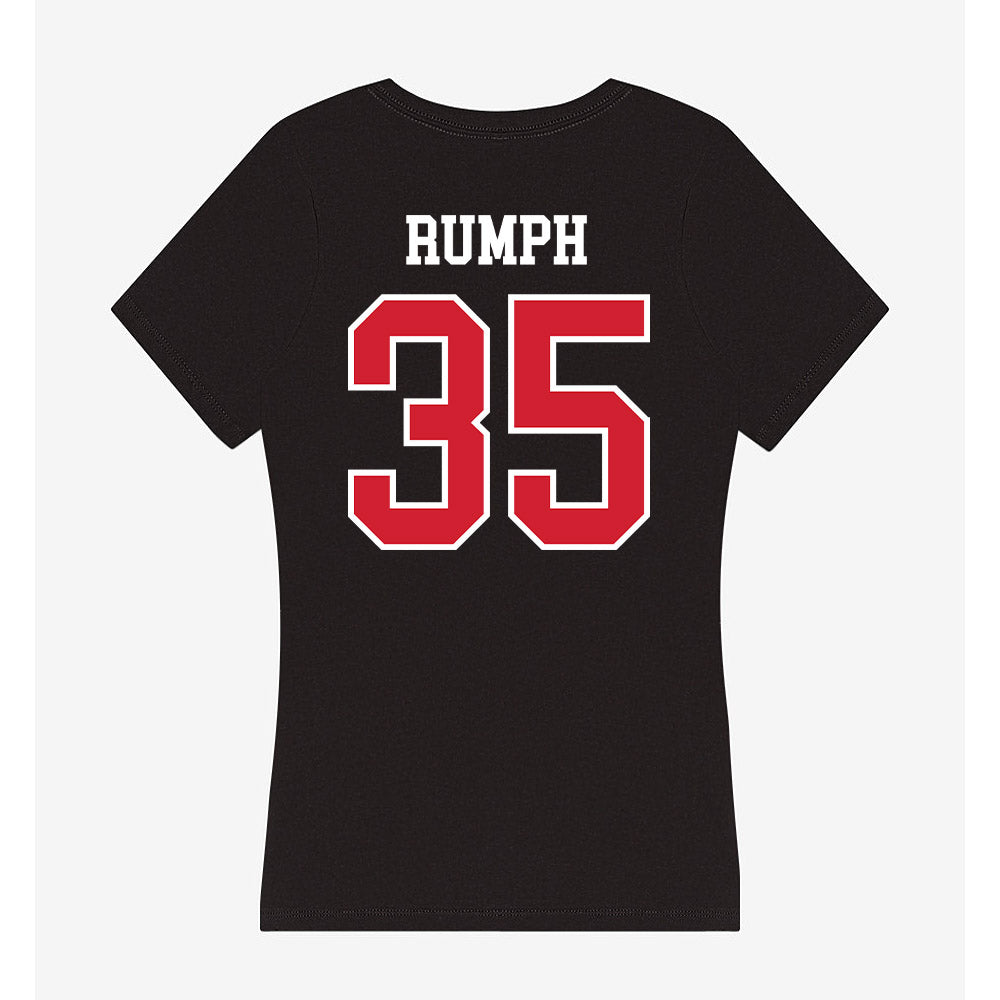Western Kentucky - NCAA Football : Elijah Rumph - Women's V-Neck T-Shirt-1