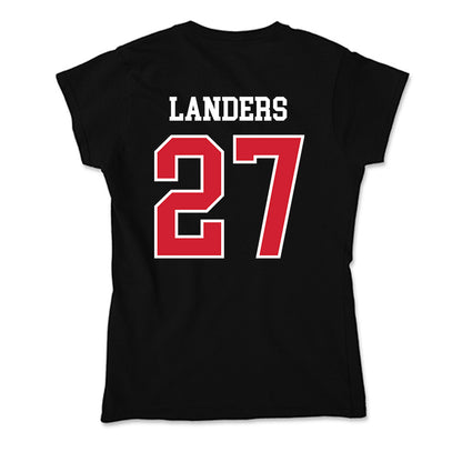 Western Kentucky - NCAA Football : Corey Landers - Soft Style Women’s T-Shirt-1