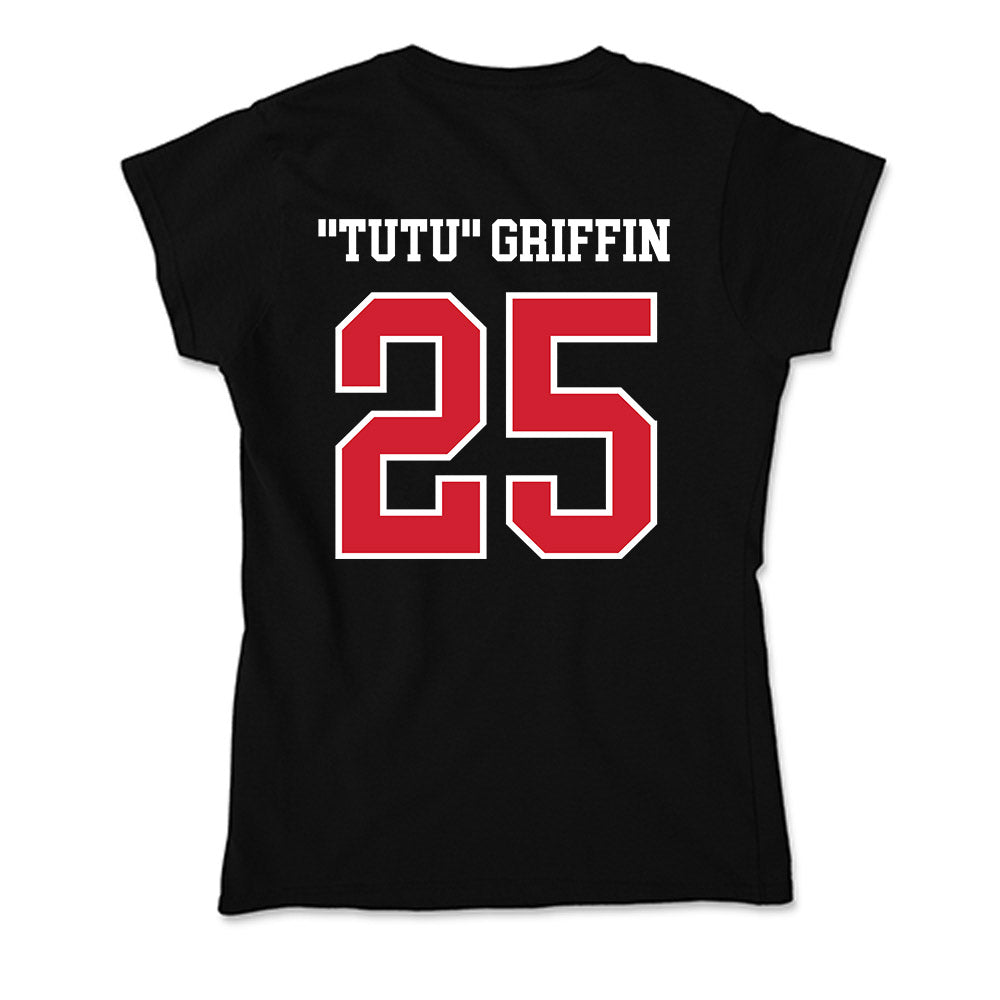 Western Kentucky - NCAA Football : Xavion "Tutu" Griffin - Soft Style Women’s T-Shirt-1
