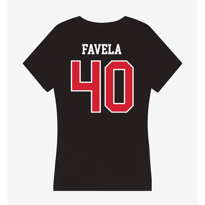 Western Kentucky - NCAA Baseball : Jude Favela - Women's V-Neck T-Shirt-1