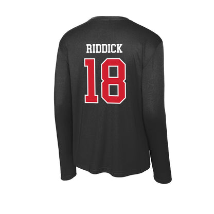 Western Kentucky - NCAA Women's Soccer : Mia Riddick - Activewear Long Sleeve T-Shirt-1