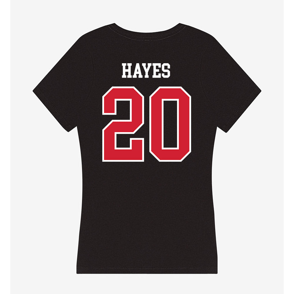 Western Kentucky - NCAA Baseball : Kyle Hayes - Women's V-Neck T-Shirt-1