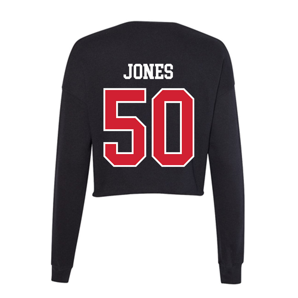 Western Kentucky - NCAA Football : Elin Jones - Women's Cropped Crew Fleece-1