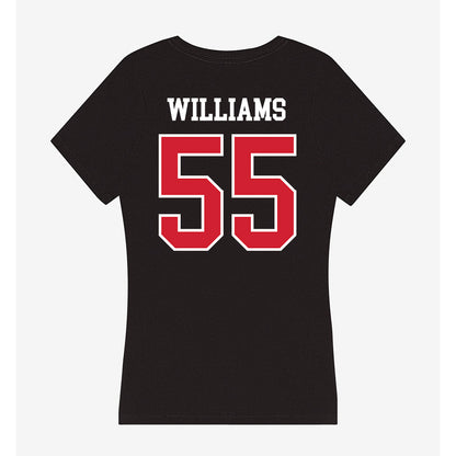 Western Kentucky - NCAA Football : Elijah Williams - Women's V-Neck T-Shirt-1