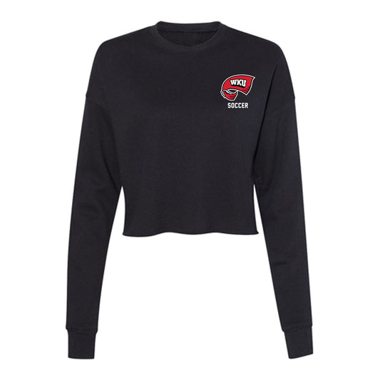 Western Kentucky - NCAA Women's Soccer : Jacey Phillips - Women's Cropped Crew Fleece-0