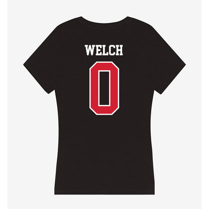 UNLV - NCAA Football : Laterrance Welch - Women's V-Neck T-Shirt-1