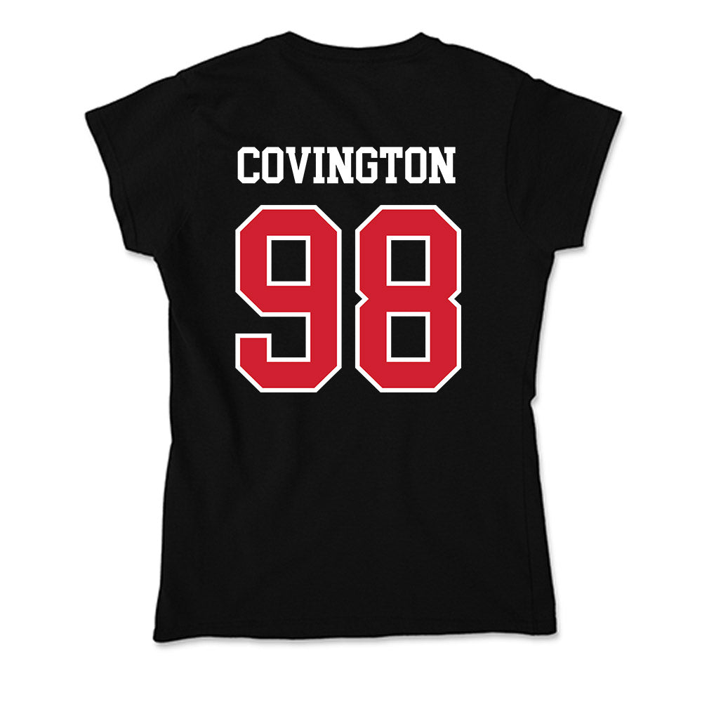 UNLV - NCAA Football : Jordan Covington - Soft Style Women’s T-Shirt-1