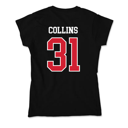 UNLV - NCAA Women's Basketball : Erica Collins - Soft Style Women’s T-Shirt-1