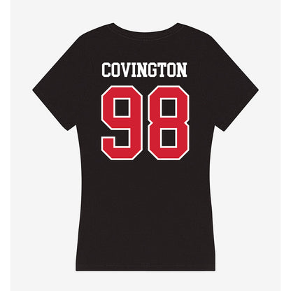 UNLV - NCAA Football : Jordan Covington - Women's V-Neck T-Shirt-1