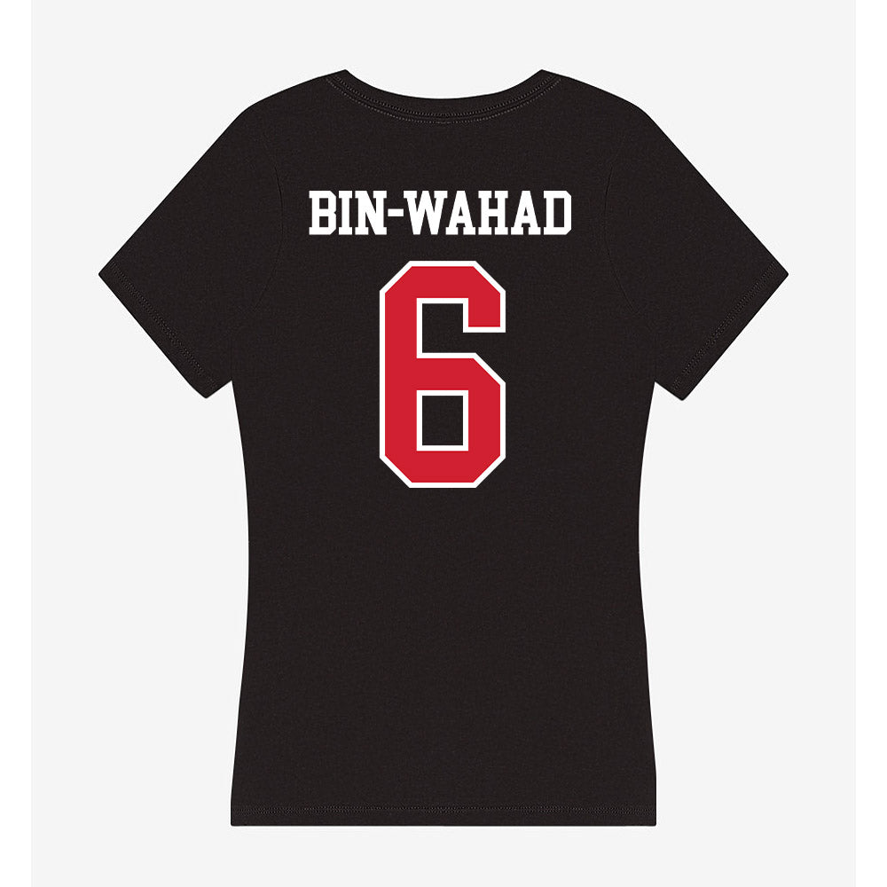 UNLV - NCAA Football : Mumu Bin-Wahad - Women's V-Neck T-Shirt-1