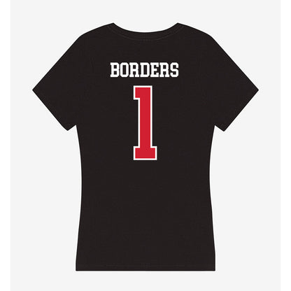UNLV - NCAA Football : Chief Borders - Women's V-Neck T-Shirt-1