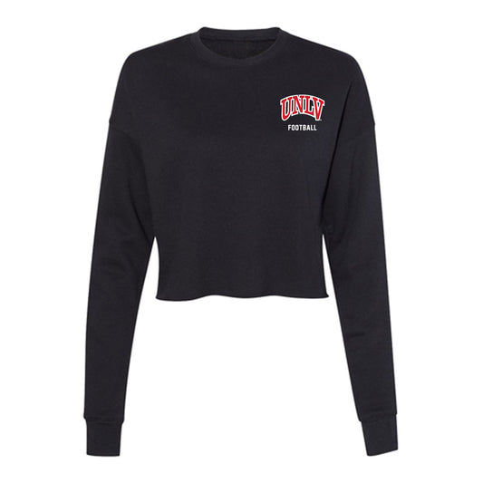 UNLV - NCAA Football : Carter Jula - Women's Cropped Crew Fleece-0