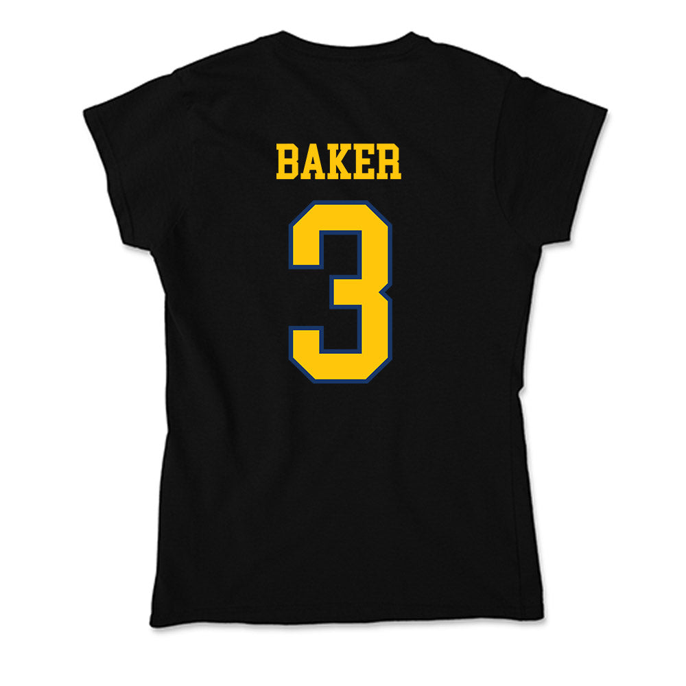 Drexel - NCAA Women's Basketball : Amaris Baker - Soft Style Women’s T-Shirt-1
