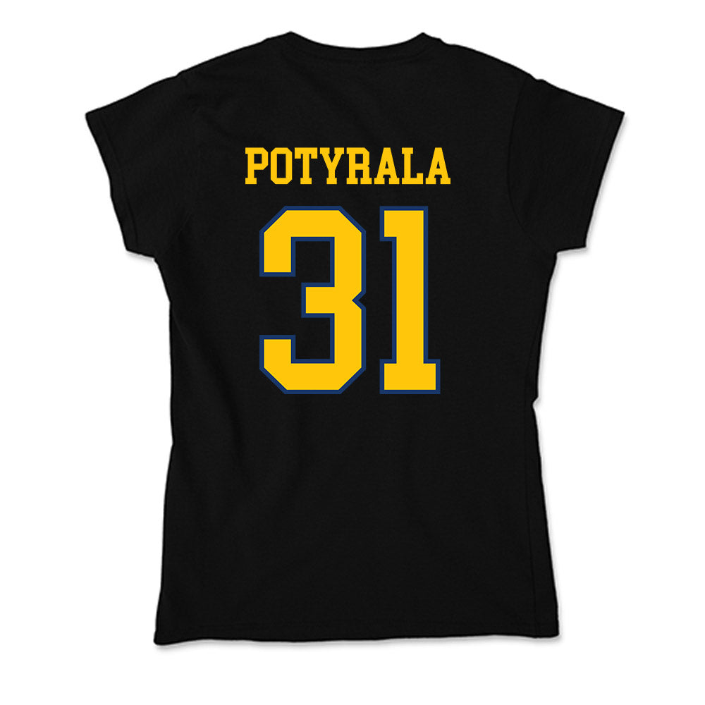 Drexel - NCAA Men's Lacrosse : Brady Potyrala - Soft Style Women’s T-Shirt-1