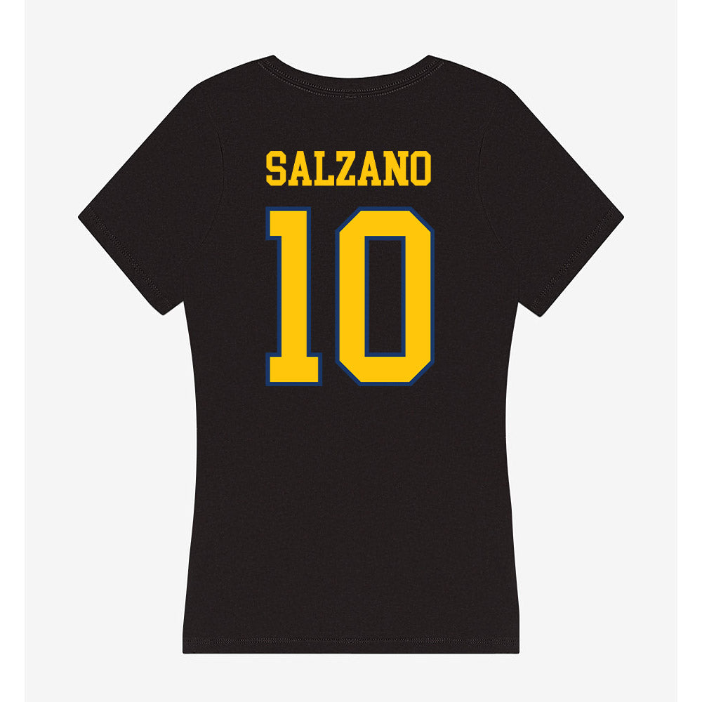 Drexel - NCAA Women's Soccer : Adriana Salzano - Women's V-Neck T-Shirt-1