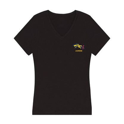 Drexel - NCAA Men's Lacrosse : Jack Berg - Women's V-Neck T-Shirt-0