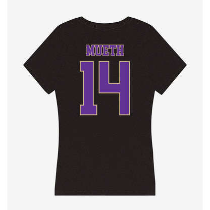 Western Carolina - NCAA Women's Soccer : Mary Mueth - Women's V-Neck T-Shirt-1