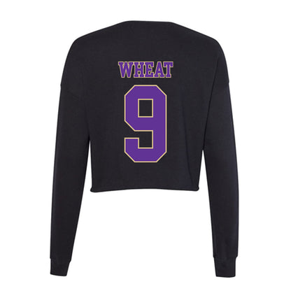 Western Carolina - NCAA Women's Volleyball : Danielle Wheat - Women's Cropped Crew Fleece-1
