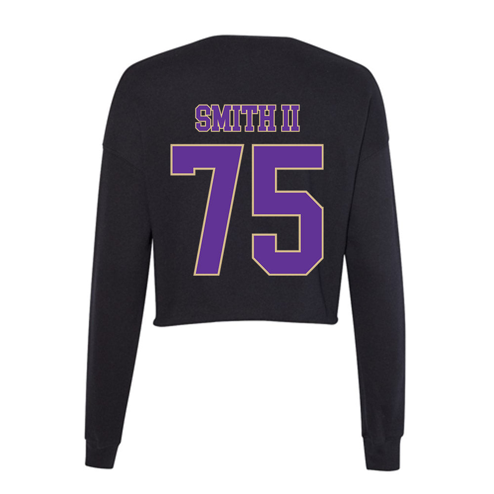 Western Carolina - NCAA Football : Renard Smith II - Women's Cropped Crew Fleece-1
