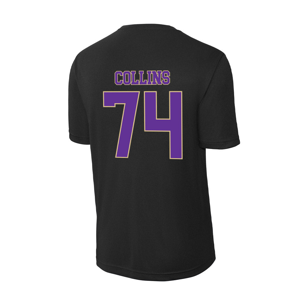 Western Carolina - NCAA Football : Elijah Collins - Activewear T-Shirt-1