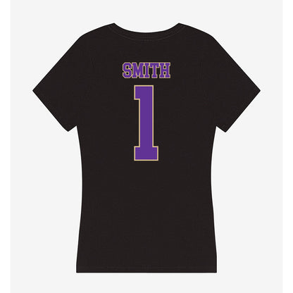 Western Carolina - NCAA Baseball : Elijah Smith - Women's V-Neck T-Shirt-1