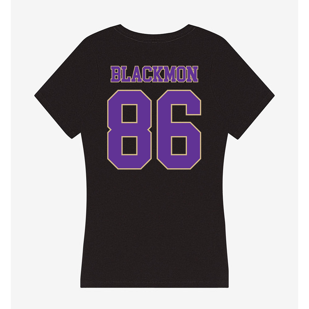 Western Carolina - NCAA Football : Brayden Blackmon - Women's V-Neck T-Shirt-1