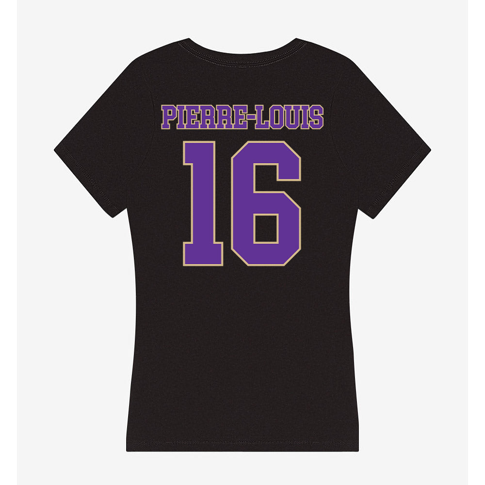 Western Carolina - NCAA Football : Jhamari Pierre-Louis - Women's V-Neck T-Shirt-1