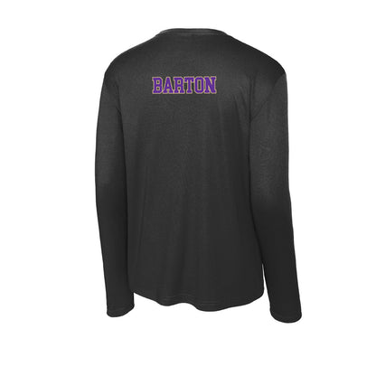 Western Carolina - NCAA Men's Track & Field : Elias Barton - Activewear Long Sleeve T-Shirt-1