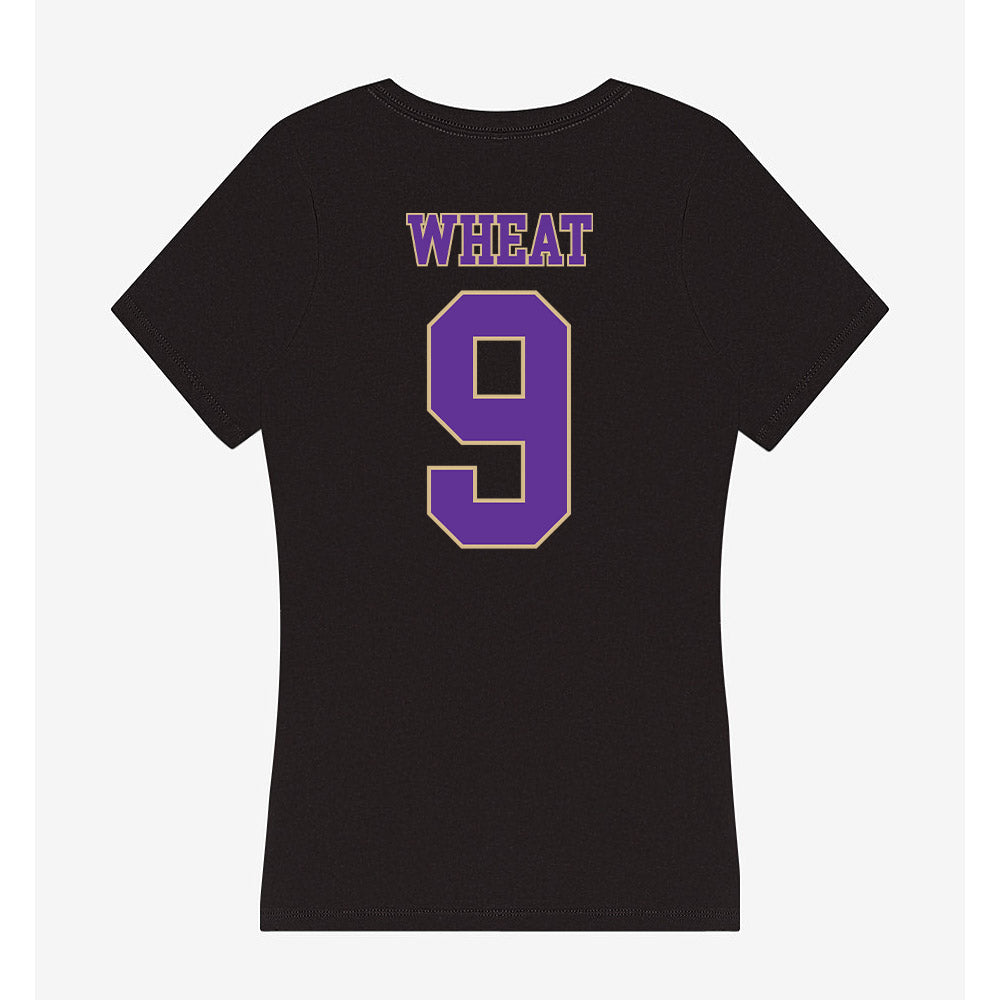 Western Carolina - NCAA Women's Volleyball : Danielle Wheat - Women's V-Neck T-Shirt-1