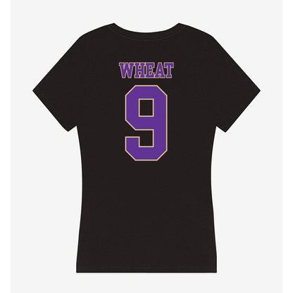 Western Carolina - NCAA Women's Volleyball : Danielle Wheat - Women's V-Neck T-Shirt-1