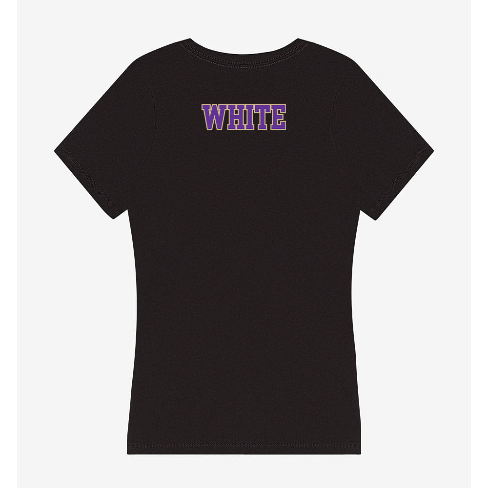 Western Carolina - NCAA Baseball : Ryan White - Women's V-Neck T-Shirt-1