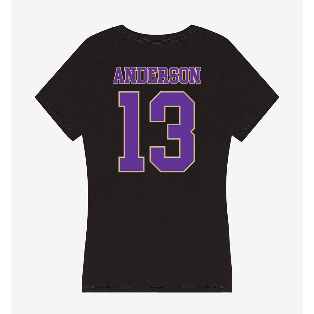 Western Carolina - NCAA Football : Armond Anderson - Women's V-Neck T-Shirt-1