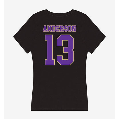 Western Carolina - NCAA Football : Armond Anderson - Women's V-Neck T-Shirt-1
