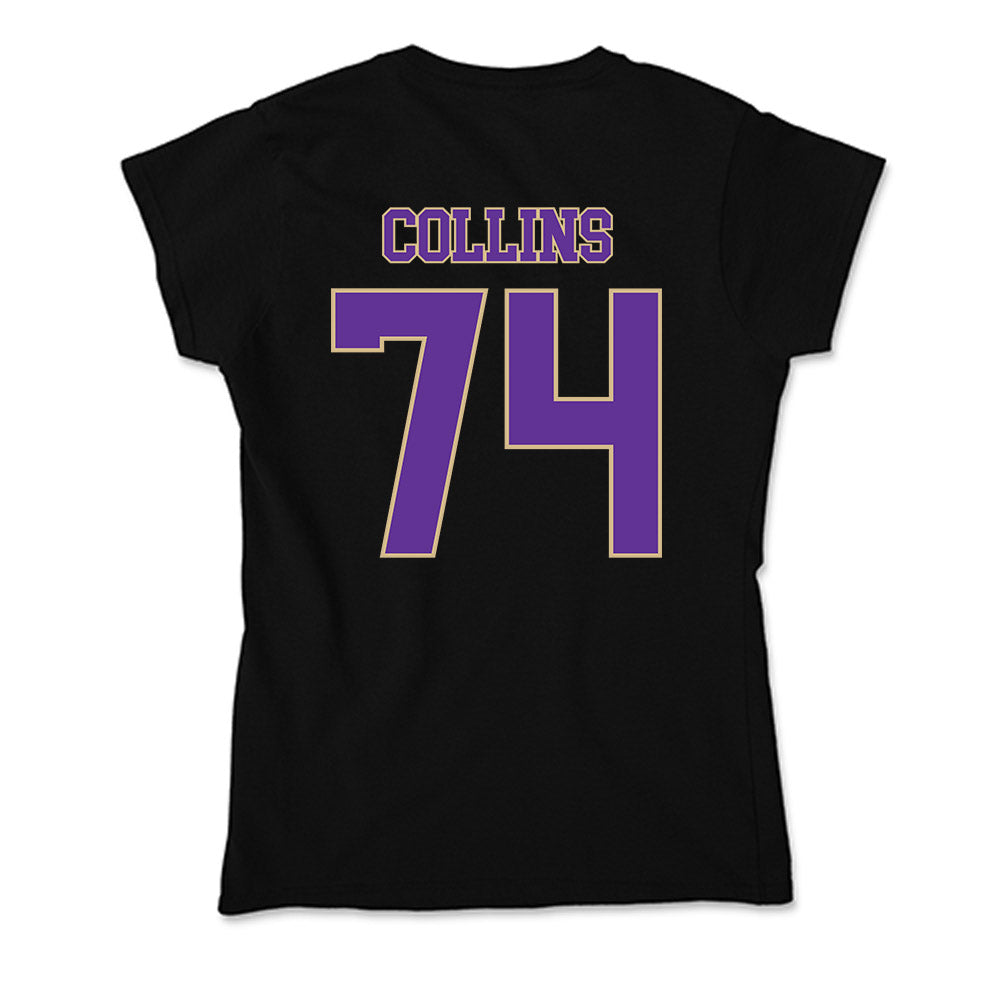 Western Carolina - NCAA Football : Elijah Collins - Soft Style Women’s T-Shirt-1