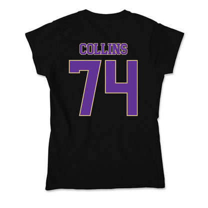 Western Carolina - NCAA Football : Elijah Collins - Soft Style Women’s T-Shirt-1