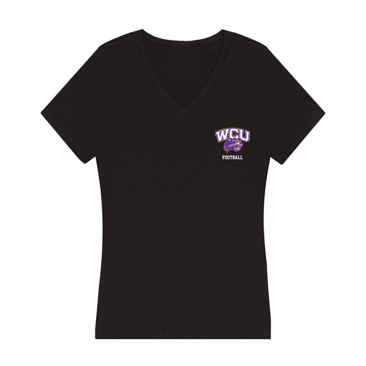 Western Carolina - NCAA Football : Nassor Ashenafi - Women's V-Neck T-Shirt-0