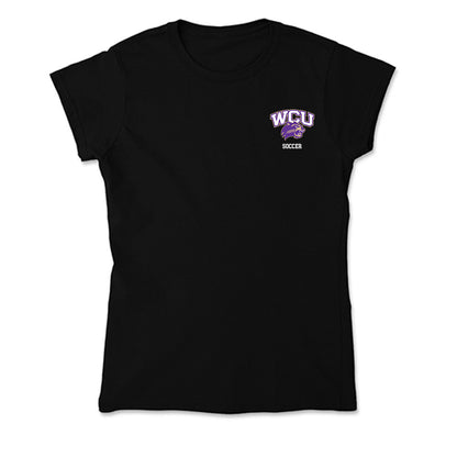Western Carolina - NCAA Women's Soccer : Mary Mueth - Soft Style Women’s T-Shirt-0