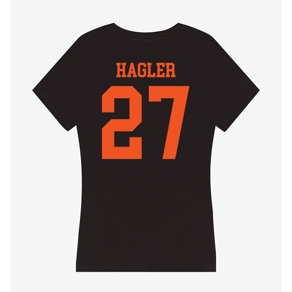 SHSU - NCAA Football : Garret Hagler - Women's V-Neck T-Shirt-1