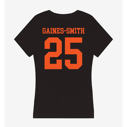 SHSU - NCAA Football : Ah'Marion Gaines-Smith - Women's V-Neck T-Shirt-1