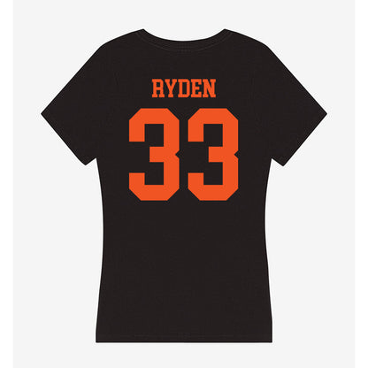 SHSU - NCAA Baseball : Tyer Ryden - Women's V-Neck T-Shirt-1