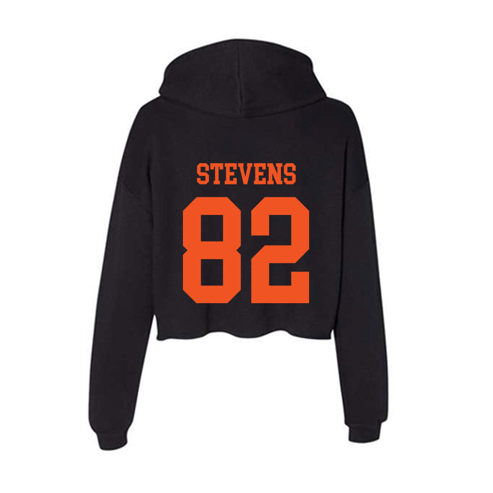 SHSU - NCAA Football : Cooper Stevens - Women's Crop Fleece Hoodie-1